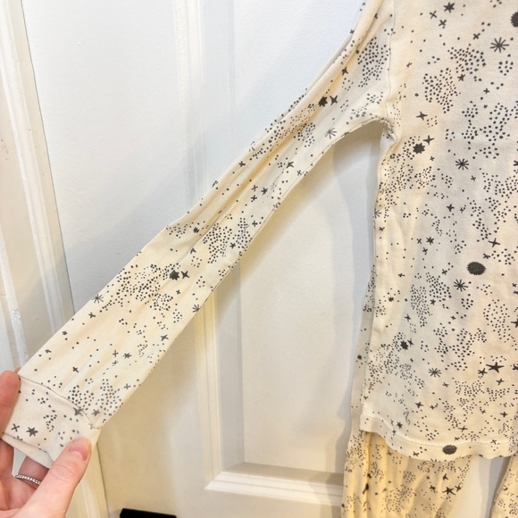 Rylee + Cru Organic Cotton Celestial Print Pajama Set GUC 8-9Y - Picture 4 of 9